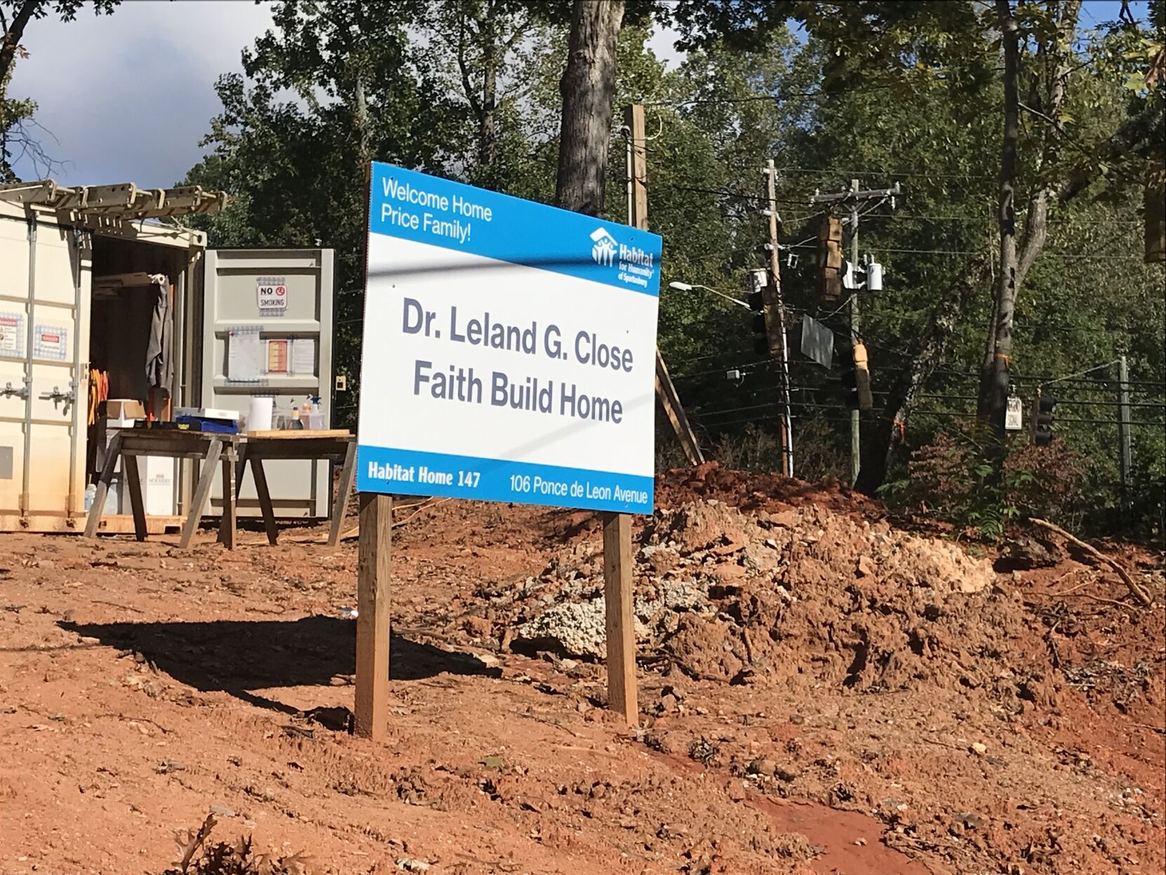 Habitat Work Site Spartanburg